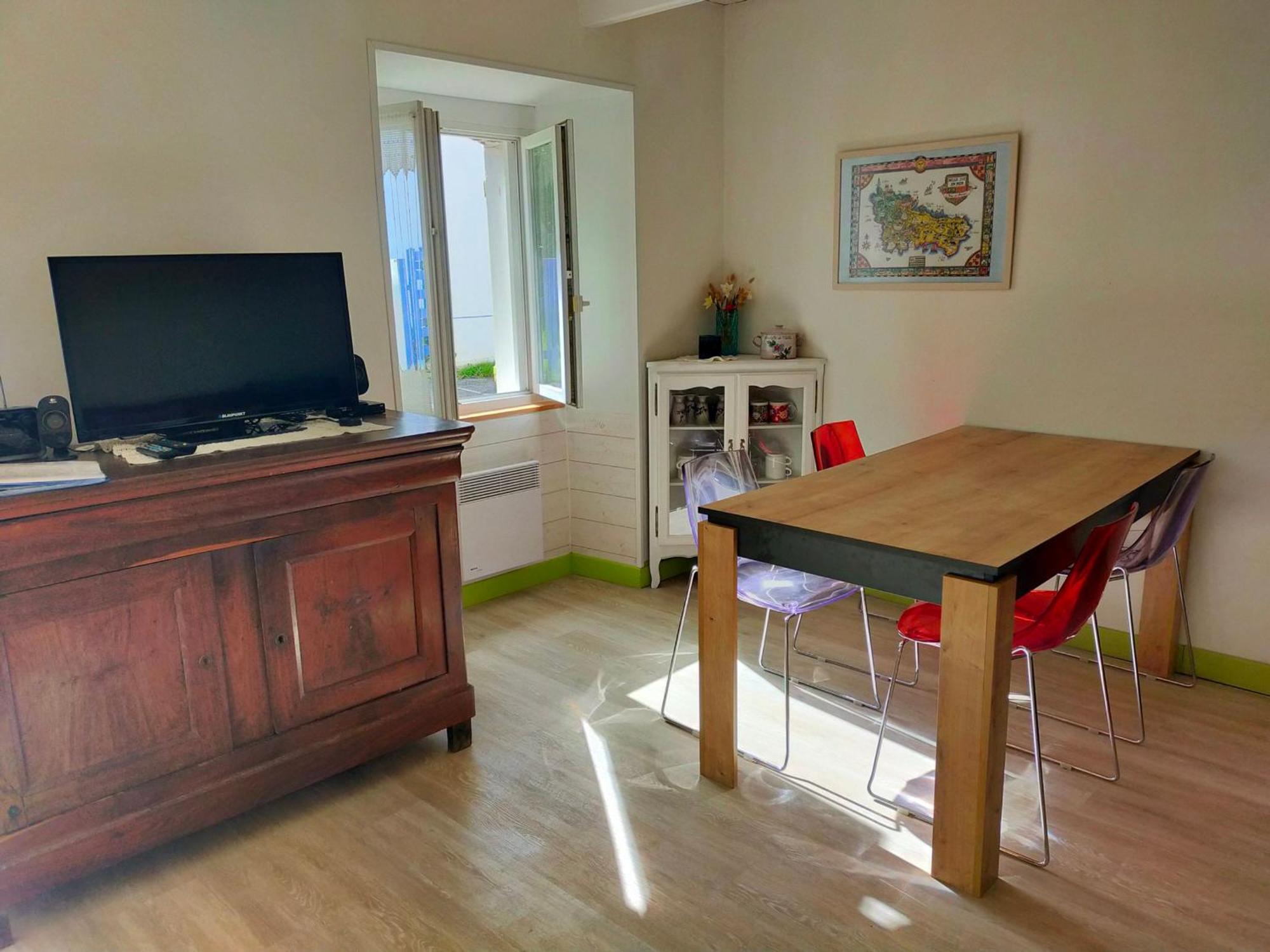 Maison Cosy Avec Jardin, Centre De Sauzon, 200M Du Port, 3 Chambres, Wifi, Terrasse Et Barbecue - Fr-1-418-211 Luaran gambar